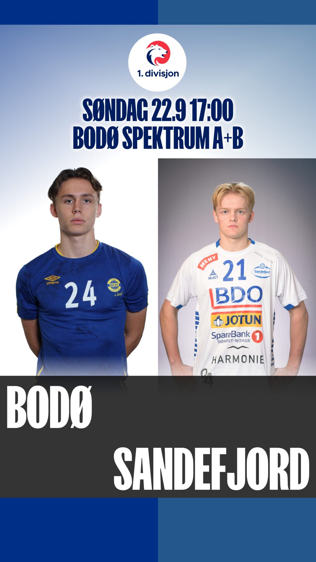 Det blir en ny tøff kamp om poengene når Lasse Døsen og Sandefjord søndag møter Bodø på bortebane.